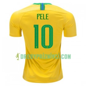 Fotbalový Dres Brazílie Pele 10 Domácí MS 2018